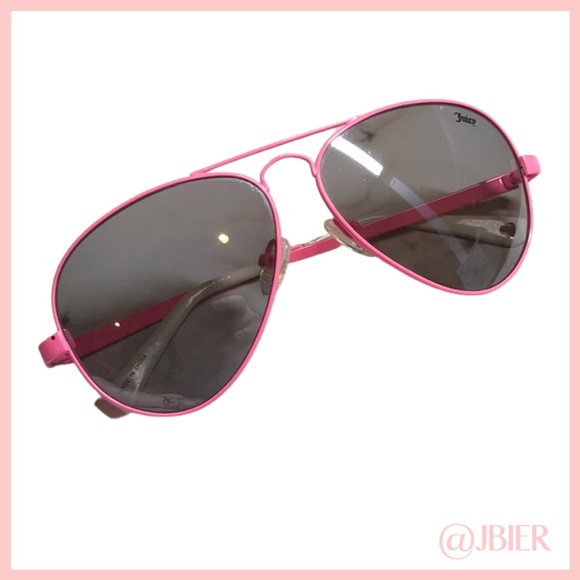 Juicy Couture Hot Pink Aviators - Picture 4 of 10